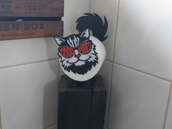 ToiCAT 2 Toilettenpapier Katze WC Cat Toilette Klo